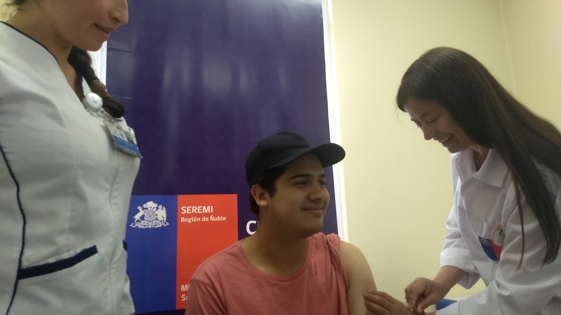 Casi 14.000 jóvenes se han vacunado contra el sarampión en la Región de Ñuble