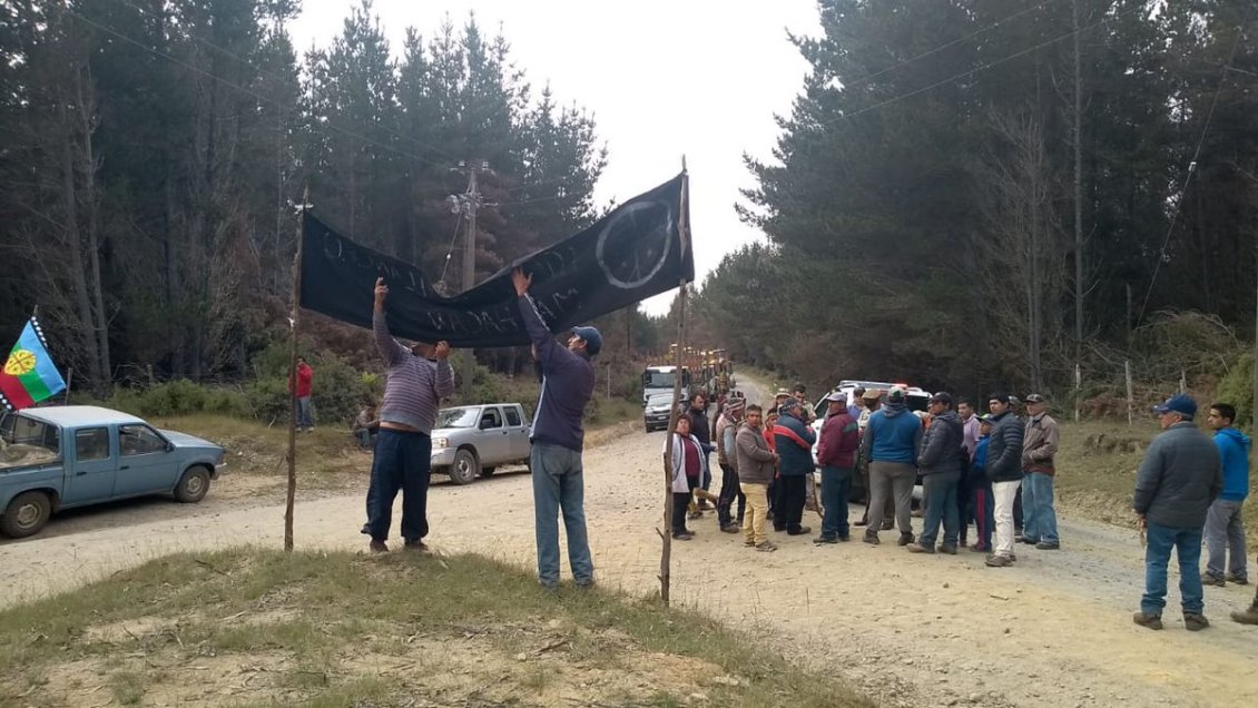 Comunidad mapuche cortó ruta de Carahue en protesta contra Mininco