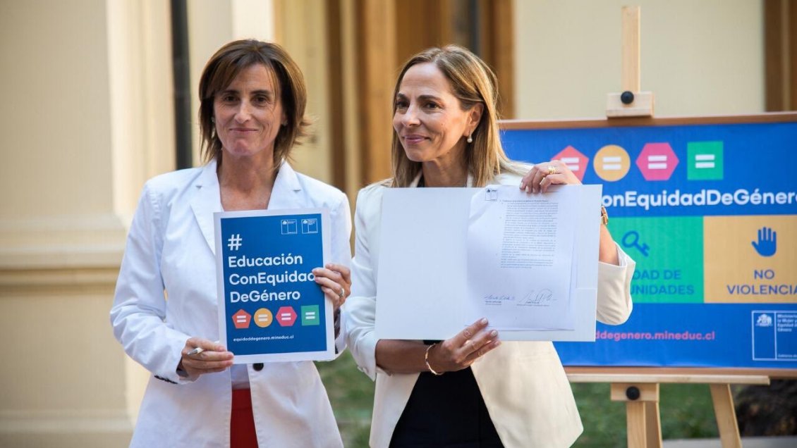 Gobierno anunció plan de educación con equidad de género