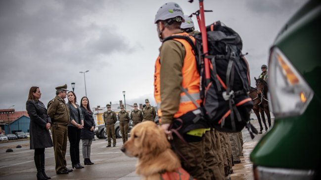 Carabineros sumó especialistas en rescate en Torres del Paine
