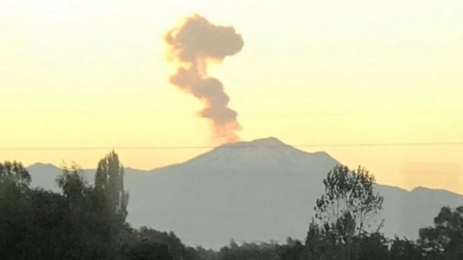 Nevados de Chillán registra cuarto pulso eruptivo del año