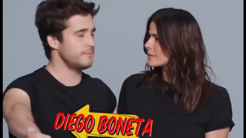 Diego Boneta le robó el protagonismo a Tonka Tomicic en feliz anuncio