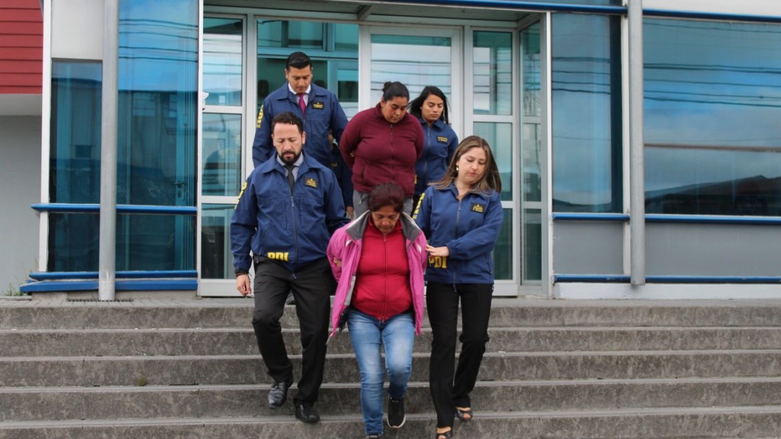 Cinco personas fueron detenidas en operativo antidrogas en Puerto Montt