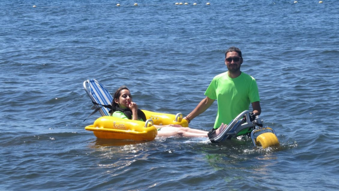 Inauguraron playa inclusiva en Frutillar