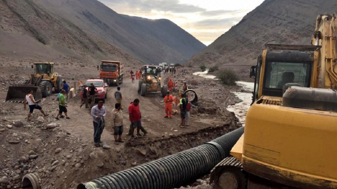 Varias rutas al interior de Tarapacá continúan cortadas