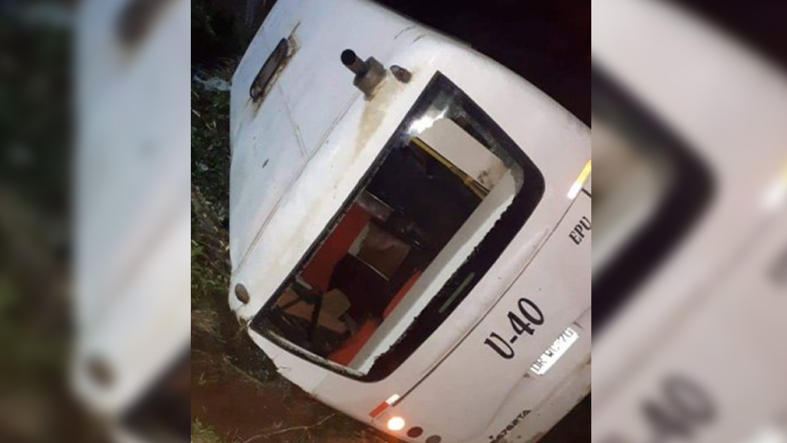 Osorno: 34 lesionados dejó colisión entre bus de pasajeros y auto