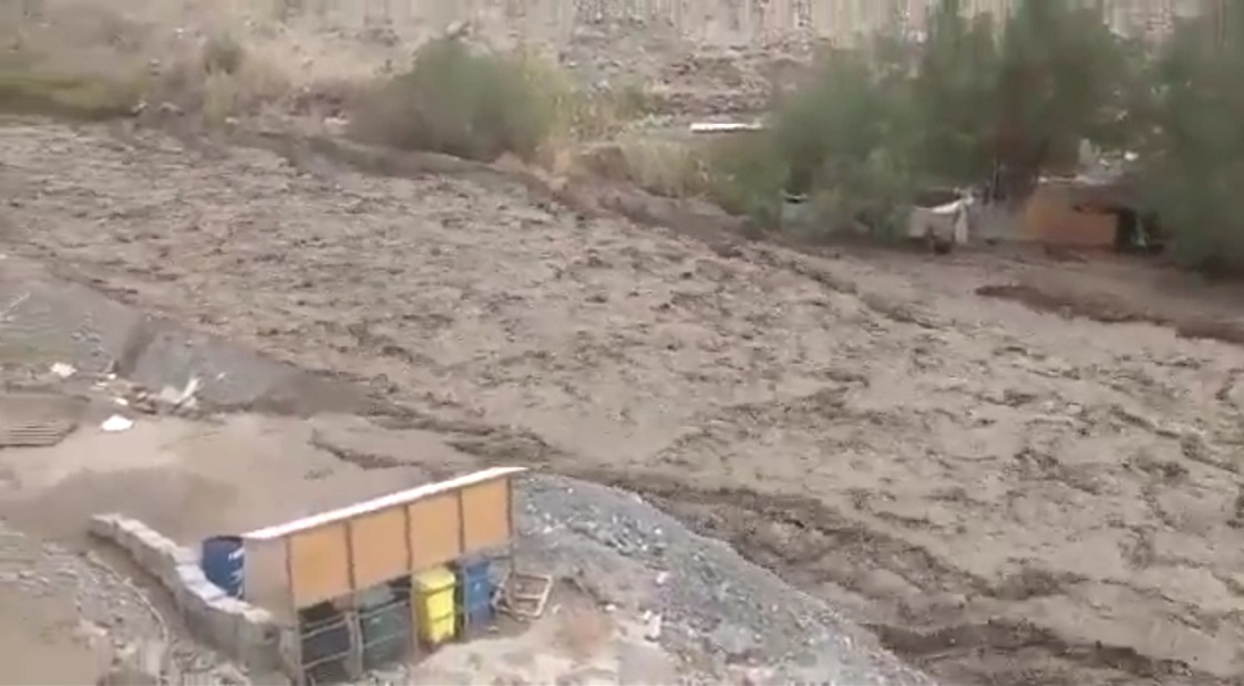 Crecida de río deja una víctima fatal al interior de la Región de Tarapacá