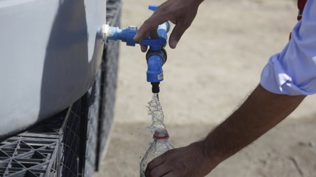 Sigue el corte de agua en Calama: Sólo se repondrá al 20 % de la comuna