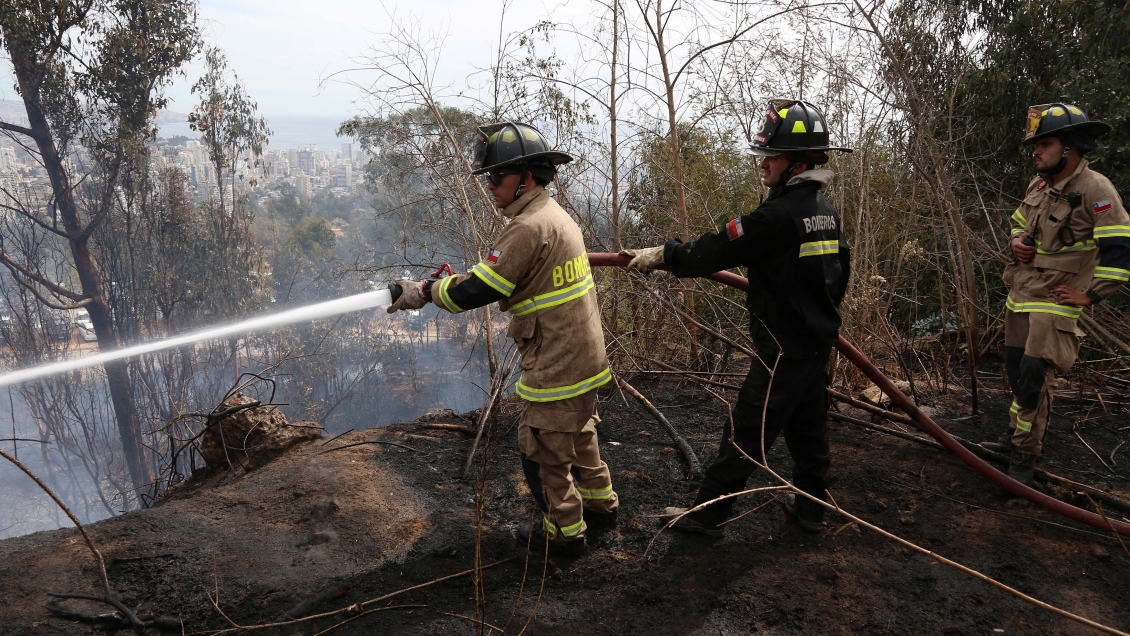Robo de cables provocó incendio forestal y dejó sin luz a Santa Juana