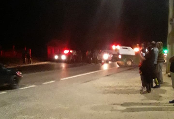 Con dirigente vecinal detenido terminó protesta por bonos en Santa Olga