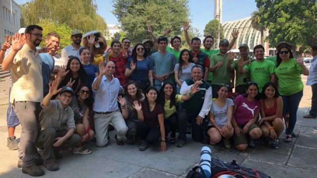 Jóvenes se unen al cuidado y protección de la Reserva Nacional Ñuble