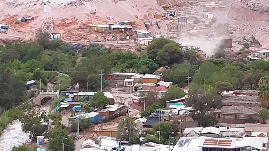 Lluvias en Arica se mantendrán hasta el domingo