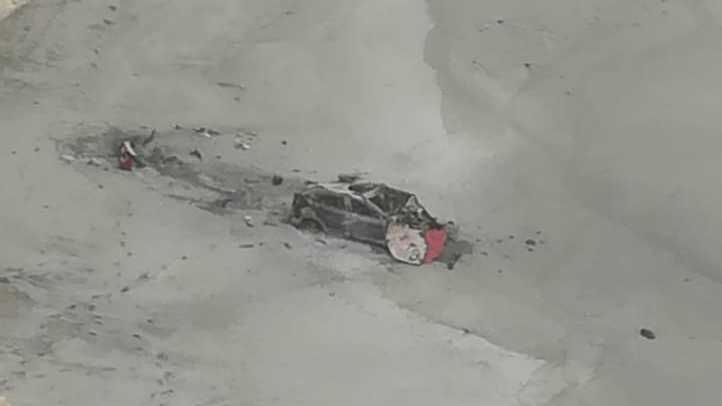 Automóvil desbarrancó en las cercanías de La Portada de Antofagasta