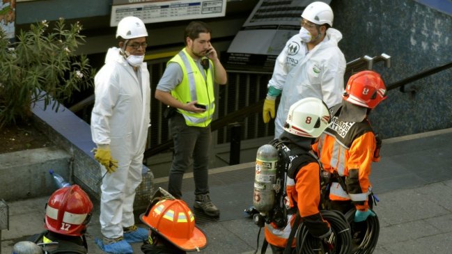 Emergencia química obligó a suspender servicio de la Línea 1 del Metro