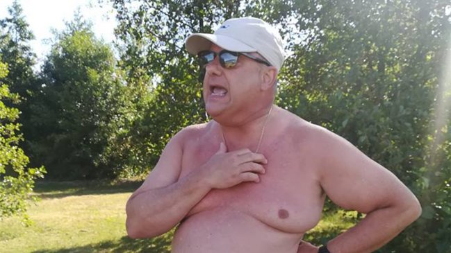 Matías Pérez ofreció disculpas a las mujeres que expulsó desde playa del Lago Ranco