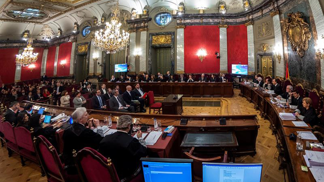 Lo que dejó el primer día del histórico juicio en España contra los líderes independentistas de Cataluña