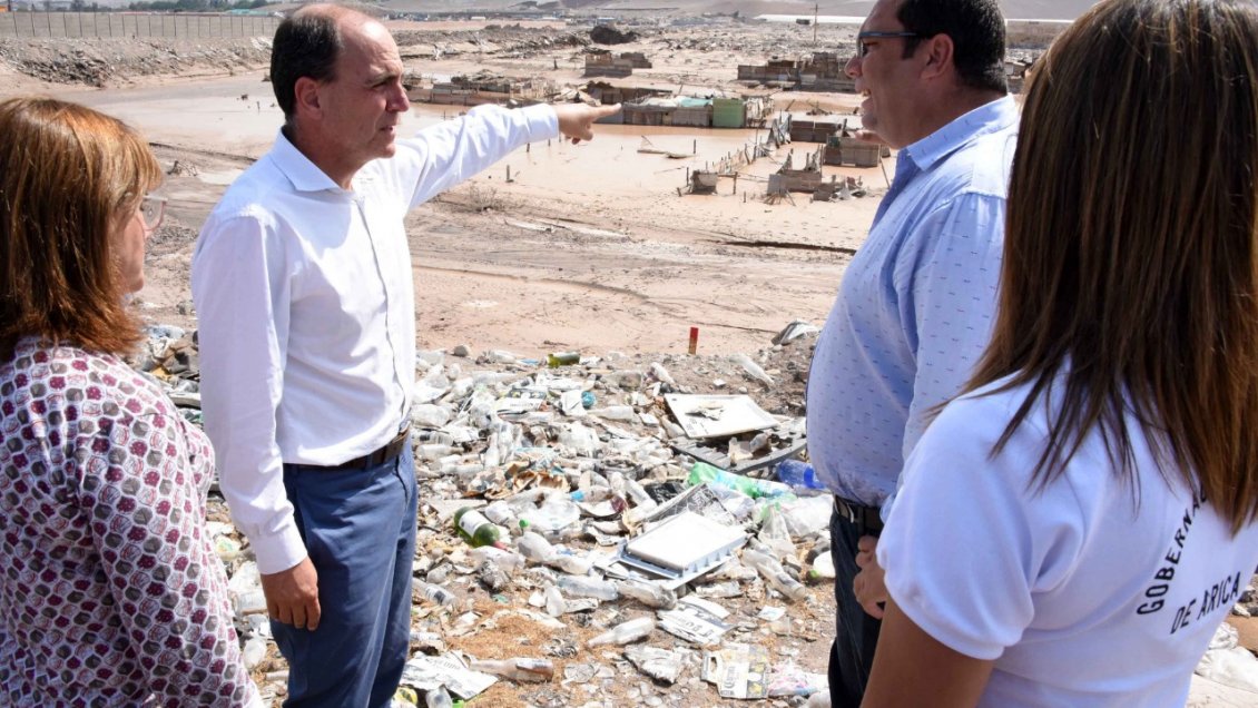 Más de 580 viviendas en Arica y Parinacota presentan daños por lluvias y bajadas de ríos