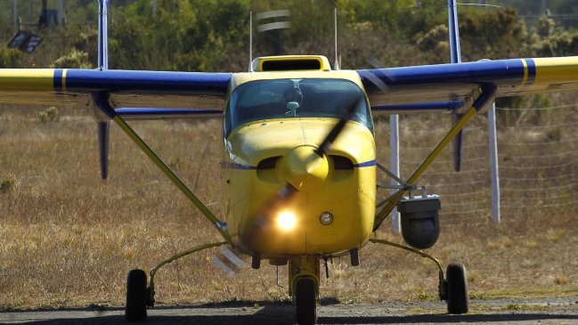 Atacan avioneta que combatía incendios forestales en Cañete