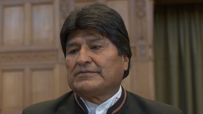 Evo Morales insistió en la demanda 
