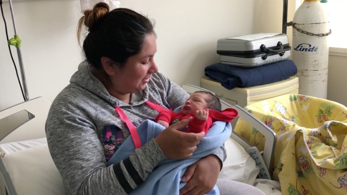Nació el primer bebé en el nuevo Hospital de Porvenir