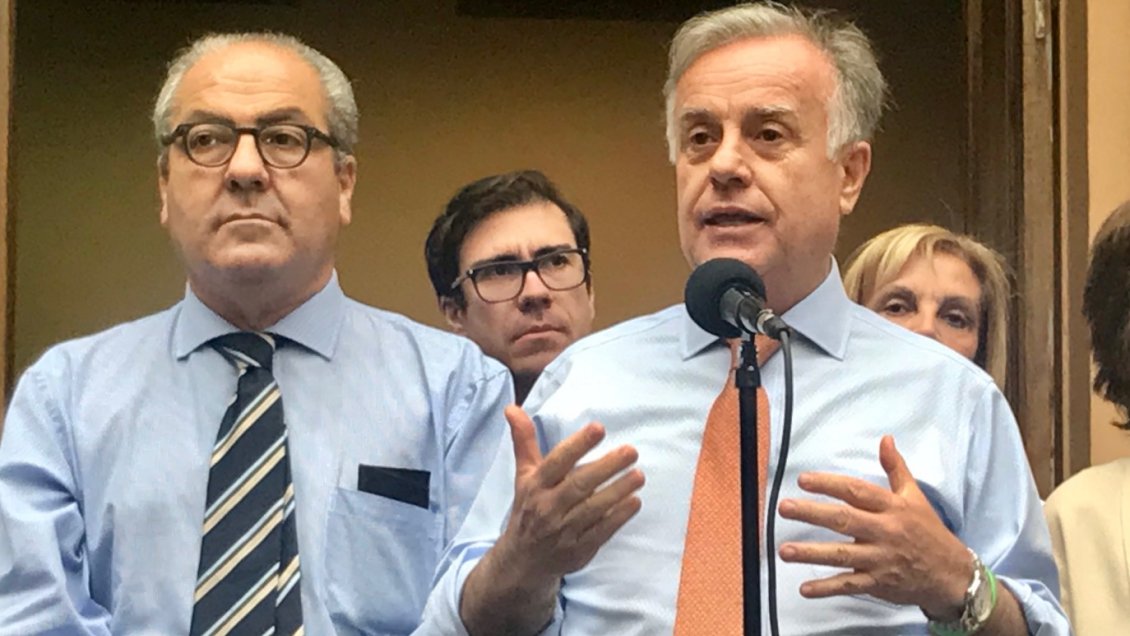 Santelices negó conflicto con Luis Castillo: 