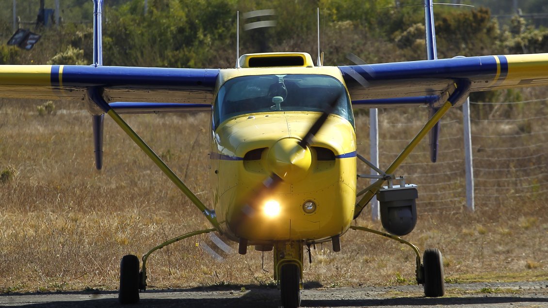 Caída de avioneta dejó un lesionado en la Región de Los Ríos