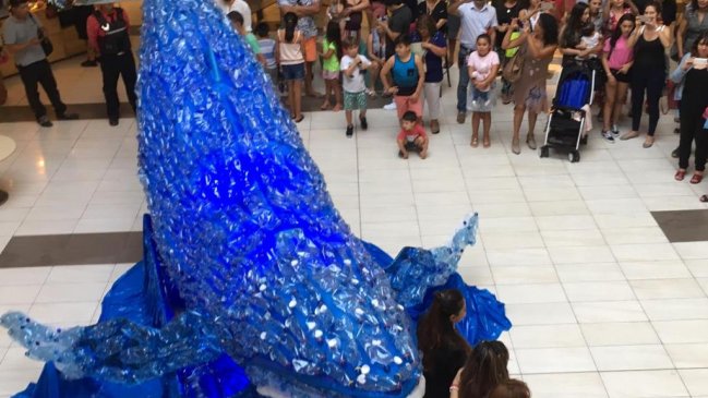Lanzan campaña Océanos sin plástico en Mall Plaza Iquique