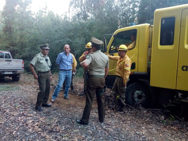 Comité Policial de Ñuble pone énfasis en el plan de vigilancia contra incendios forestales