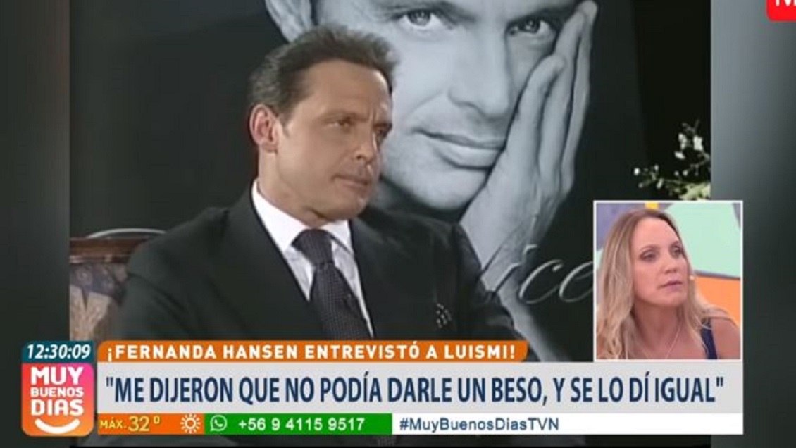 Fernanda Hansen se defendió de quienes la acusan de forzar un beso con Luis Miguel
