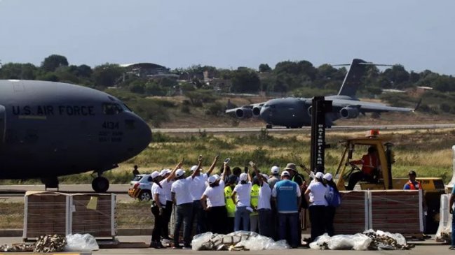 El Parlamento de Venezuela autorizó el ingreso de ayuda humanitaria