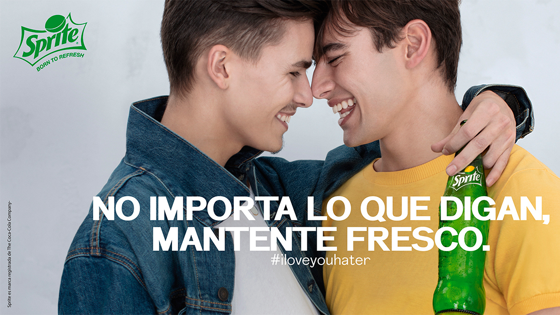 Sprite lanzó campaña para combatir a los haters con amor y buena onda