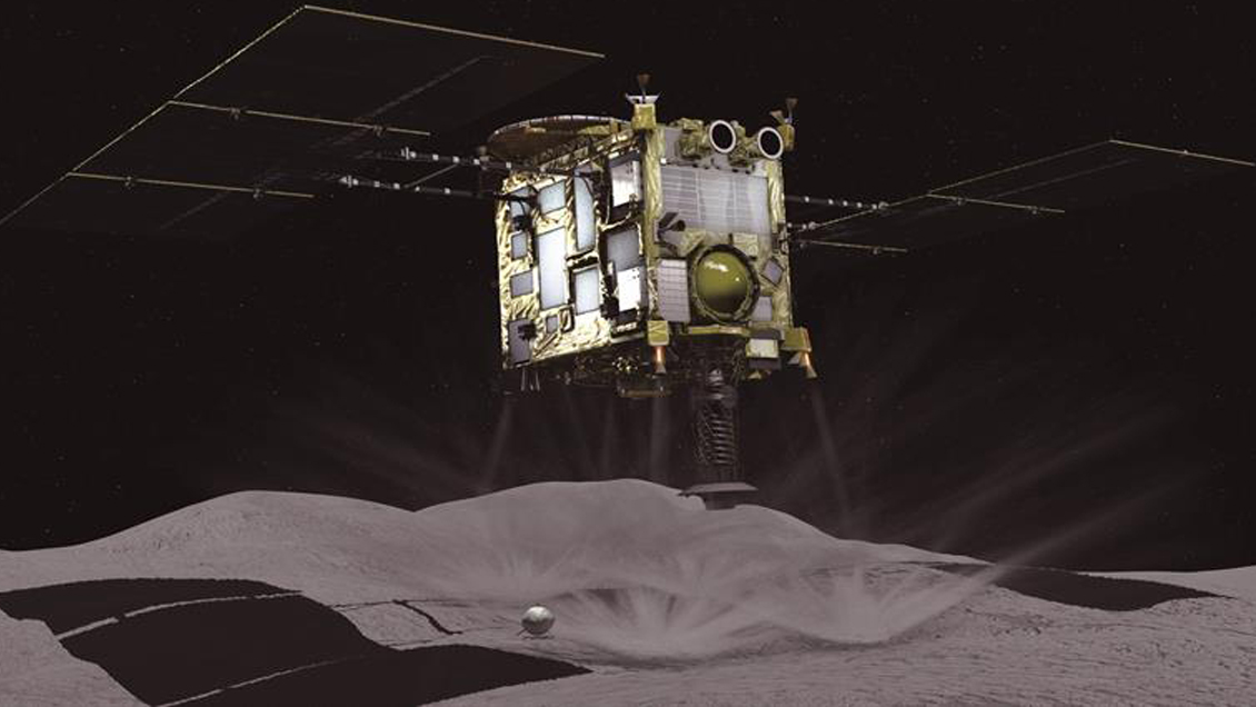 Hayabusa2: Sonda japonesa aterrizó con éxito en un remoto asteroide