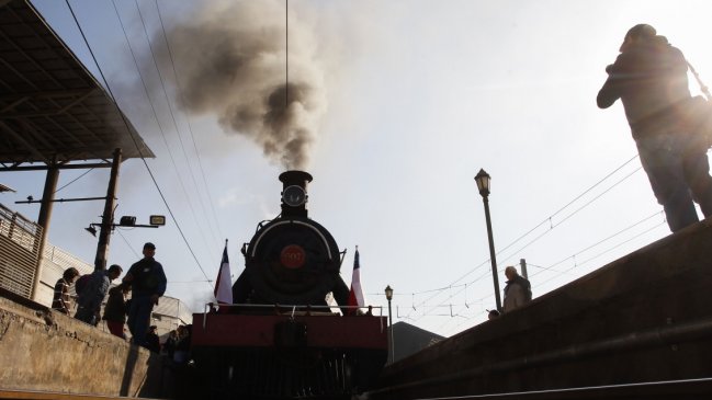 Incidente obligó a suspender servicio de tren que iba de Chillán a Santiago