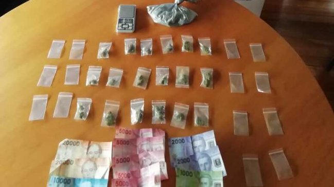 Detienen a sujeto tras robo a uno de sus compradores de marihuana