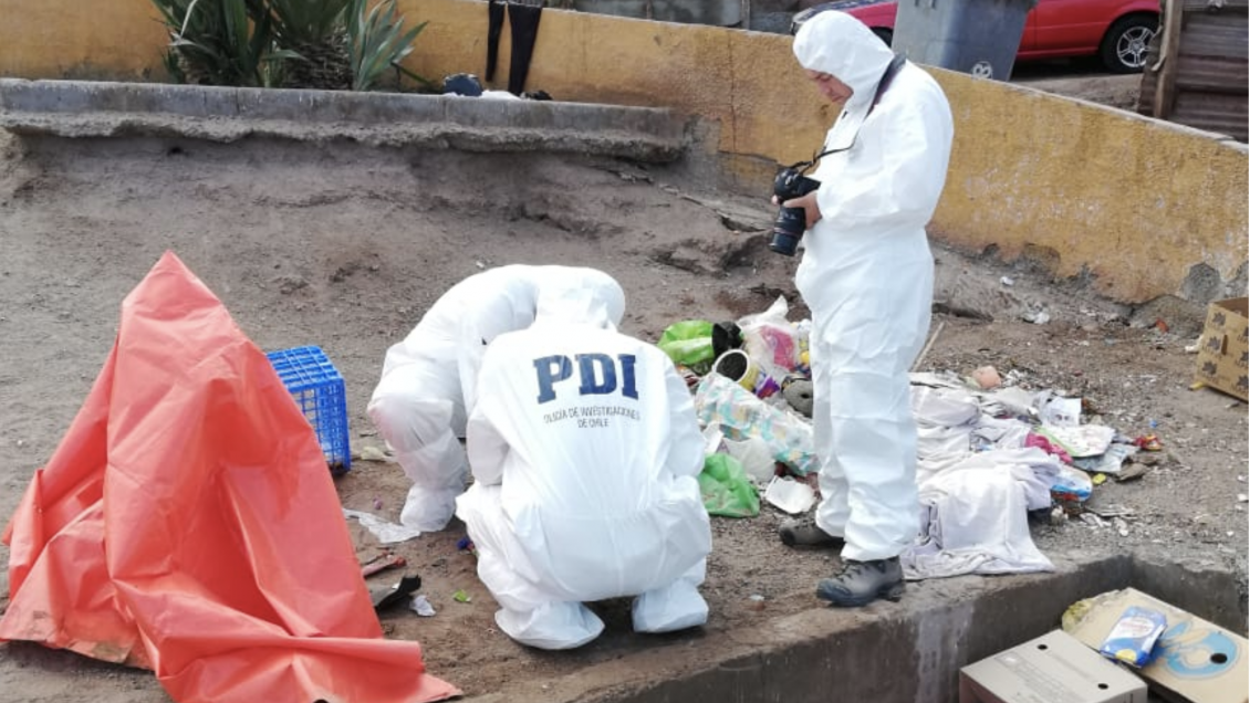 Encuentran un feto en plena vía pública de Antofagasta