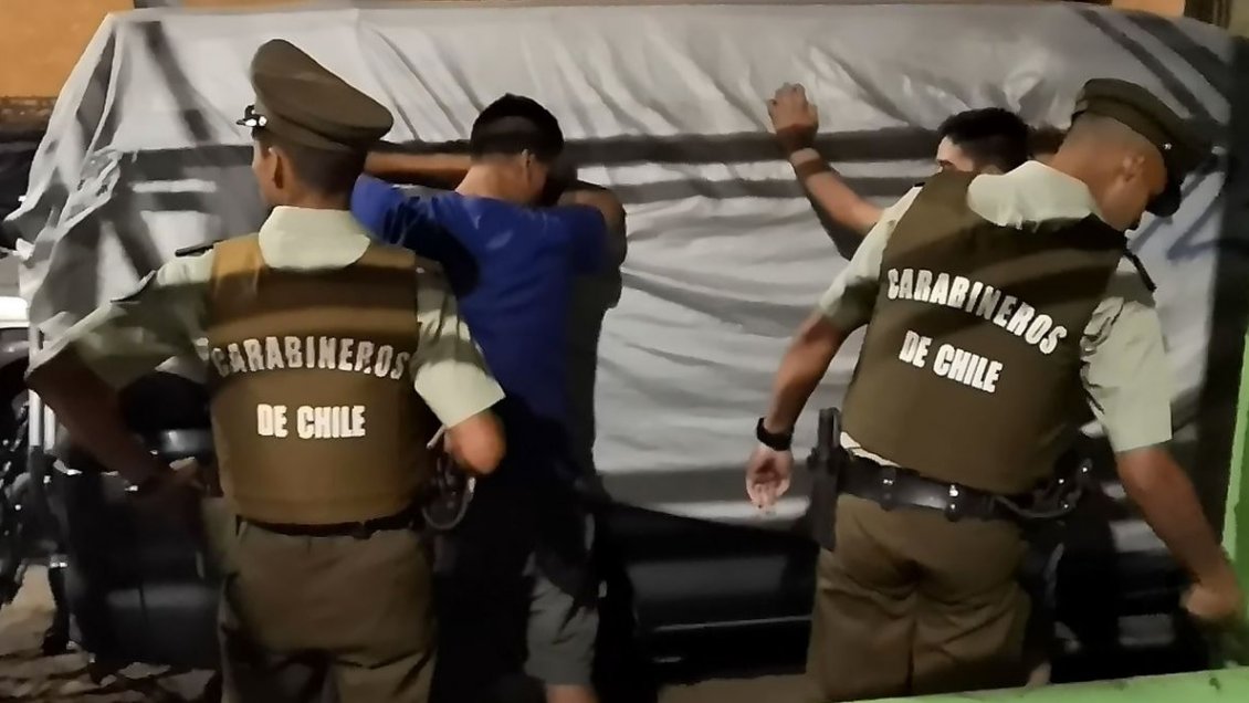 Ronda policial dejó ocho detenidos en el sector norte de Antofagasta