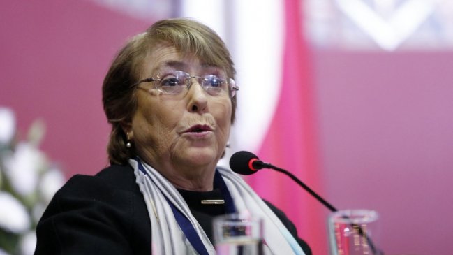 Bachelet denunció violencia de policías y 