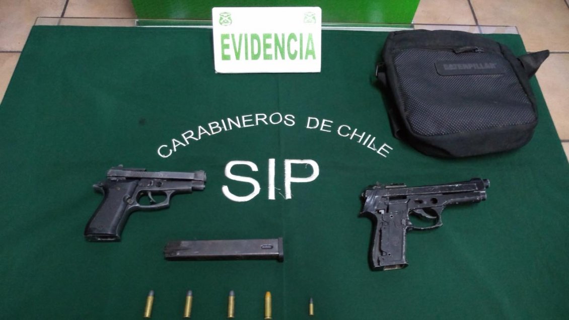 Intento de robo terminó con dos detenidos en Iquique