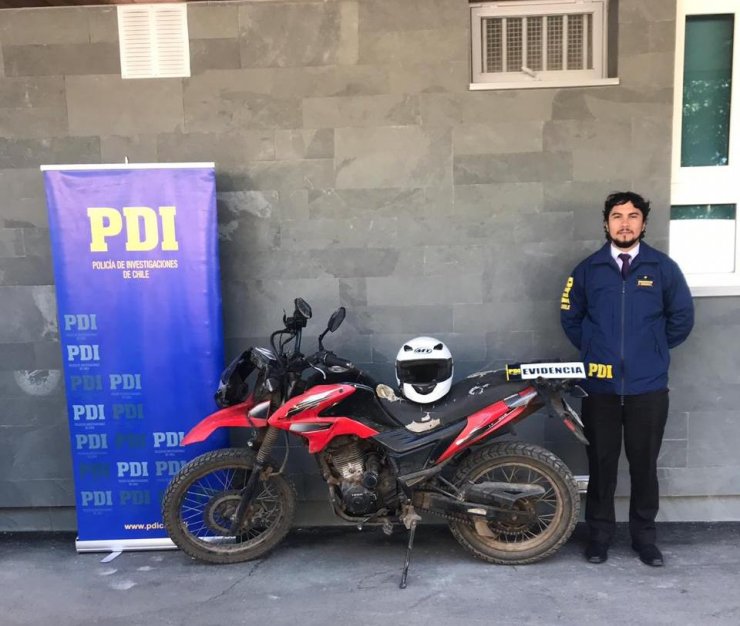 Detuvieron a sujeto acusado de violento robo de una moto en San Carlos