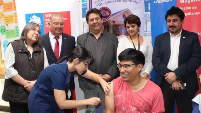 Cuatro de cada 10 personas se han vacunado contra el sarampión en Magallanes