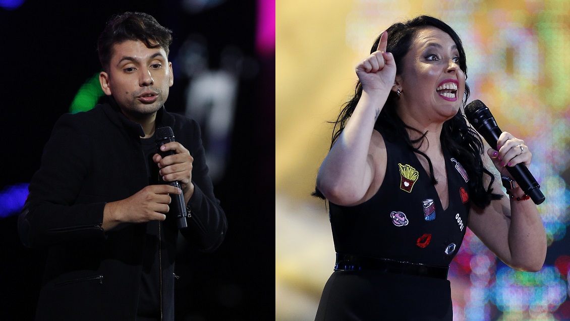 Fabrizio Copano y Chiqui Aguayo dieron consejos a Dino Gordillo: 