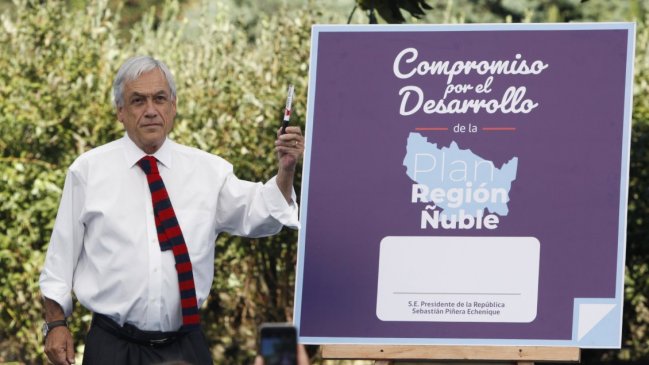 Piñera presentó Plan Ñuble: 