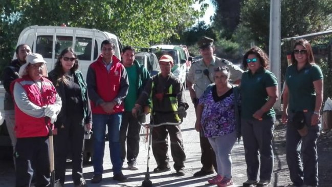 Amplio despliegue comunitario para prevenir incendios forestales realizan en Bulnes