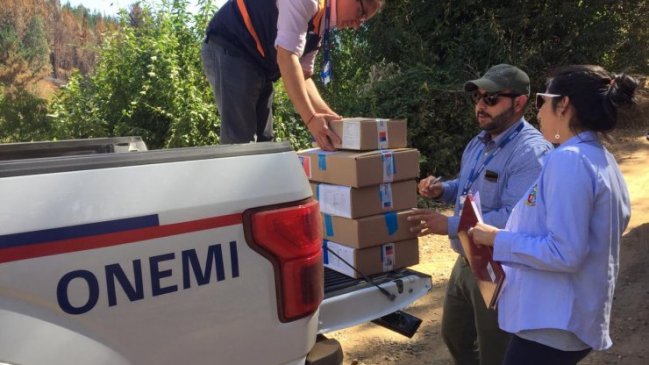 Onemi entregó seis viviendas de emergencia a familias damnificadas por incendio en Coelemu