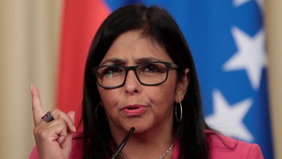 Vicepresidenta de Maduro siente 