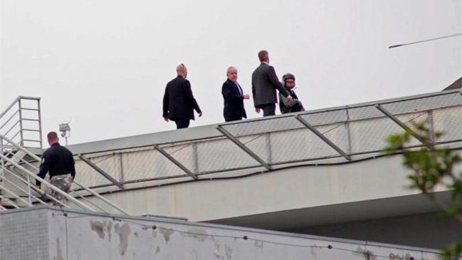 Lula salió de prisión para asistir al funeral de su nieto