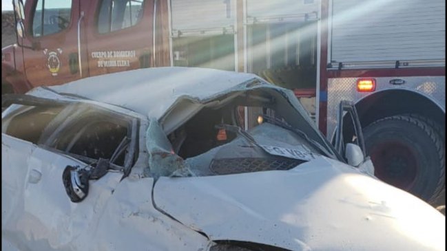 Antofagasta: Identifican a anciana que falleció en accidente en la Ruta 5 Norte