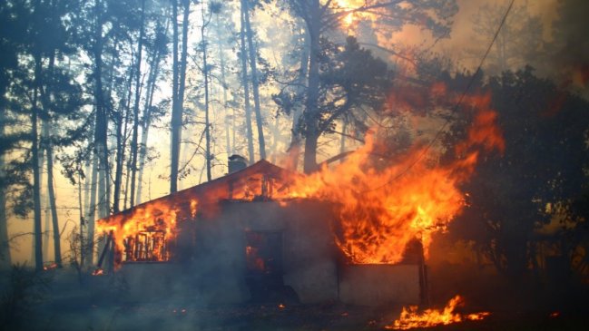 Gobierno decidió extender estado de excepción constitucional por incendios forestales