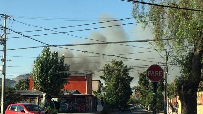 Incendio en Quinta Normal dejó al menos 70 damnificados