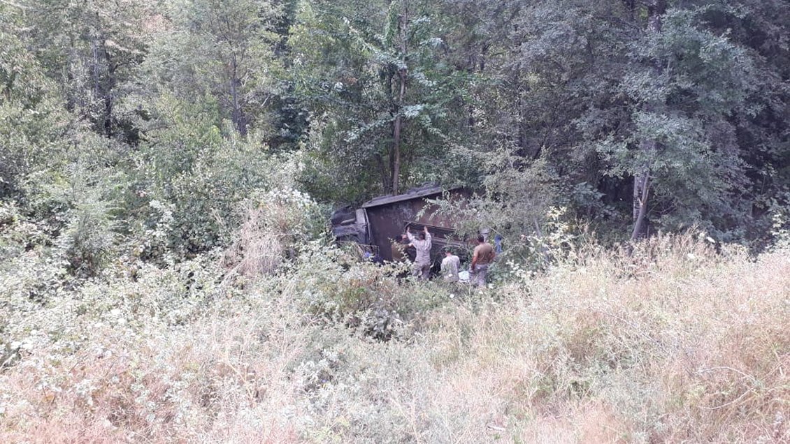 Gobierno corrigió información sobre accidente de camión militar: Un muerto y nueve heridos
